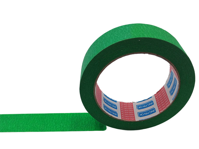 Waterproof Green Paper Masking Tape for Painting Writable Painting Roller Tool